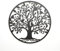 Biznest 60Cm Large Tree Of Life Wall Art Decor Metal Family Tree Wall Sculpture Hollowed Tree Of Life Wall Hanging For Office Bedroom Living Room