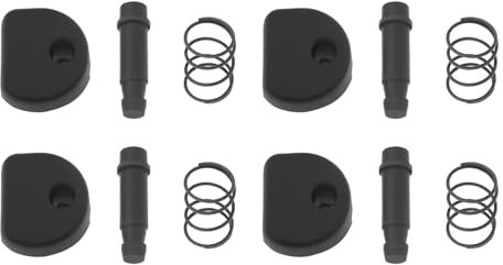 EMSea 4 Juego de Botones de Bloqueo Automático de Freno para Amoladora Angular Pasador de Resorte Perilla de Interruptor Compatible con Makita 9523NB 9524NB 9525NB 9526NB