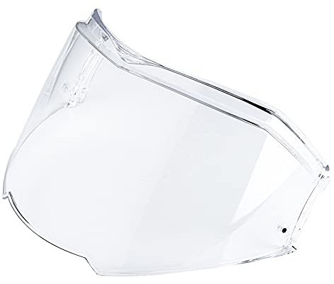 Motociclo Lente for visiera casco, adatta for visiere LS-2 compatibili con casco da moto Valiant II FF900 Flip Up Lente extra di ricambio con fori antiappannamento Casto Moto (trasparente)(Clear)