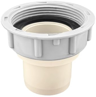 Qrity 1x Adaptateur de Tuyau de Vidange pour Évier de Cuisine, Écrou femelle de 56mm avec Noyau Φ40mm, Accessoires de raccord de tuyau Pour cuisine & salle de bain