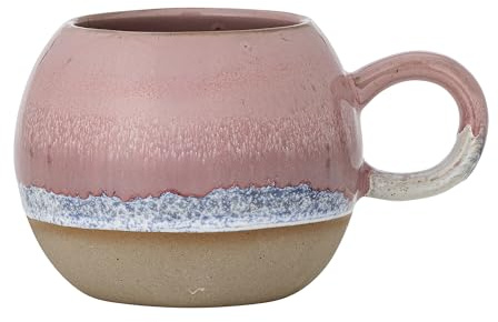Bloomingville Paula Becher, Rose, Steingut, D10,5xH8,5 cm, 410 ml