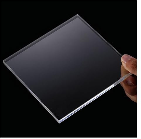 Transparente Acrylglasplatte 20 cm x 10 mm x (20–40) cm(Length:25cm)