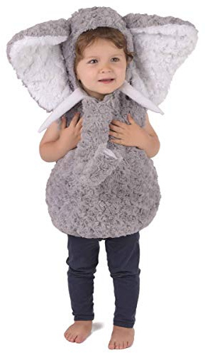 DEGUISE TOI Generique Weiches Elefanten-Kostüm für Kinder 86/92 (18-24 Monate)