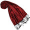 Lorenzo Cana Damen Pashminaschal Schaltuch jacquardgewebt 100% Seide Paisleymuster Roter Seidenschal Seidentuch Ton in Ton 7861033