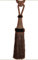 Mosel Avenue Art & Gobelin Studio (DE) Raffhalter 65 cm mit Kordel Quaste 22 cm Braun Schmuckquaste Gardinen Vorhang Gardinenhalter Quaste Halter für Gardinen Barock Design