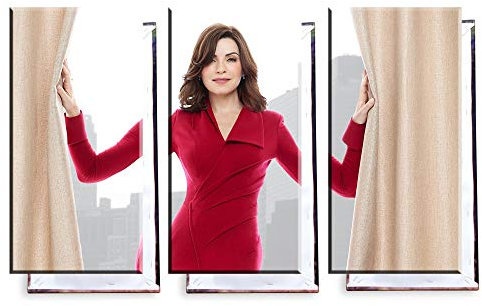 Unified Distribution Good Wife - Dreiteiler (120x80 cm) Kunstdruck auf Leinwand • erstklassige Druckqualität • Dekoration • Wandbild