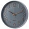 Wall Clock Battery Operated Silent Non-ticking Wall Clock 12 Inch Modern Quartz Design Decorative Indoor Kitchen Office Grey