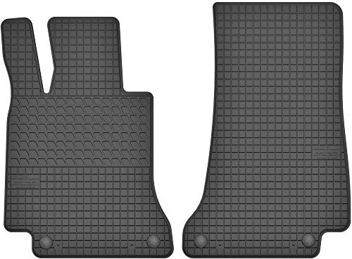 Fußmatten vorne 2er Set für Mercedes Benz C-Klasse ab 2014 W205 Gummi Gumimatten