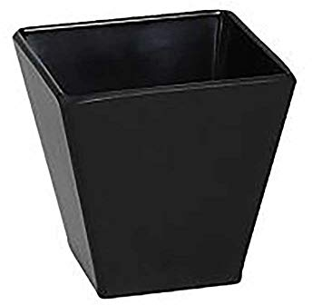 Coupelle en mélamine 7,2 x 4,5 x 7 h couleur noire