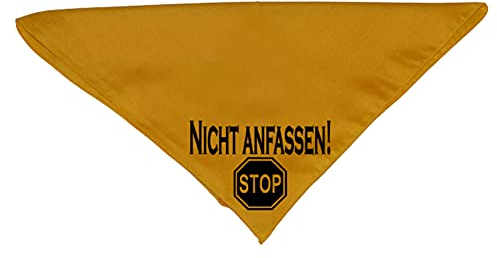 Hundehalstuch Nicht anfassen Stop für Hund im Training Assistenzhund in Ausbildung