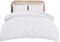 funky gadgets King Size Duvet Cover Sets White - Soft Brushed Microfiber Plain Dyed Duvet Cover Sets with Pillow Cases- Bedding Quilt Cover Set.