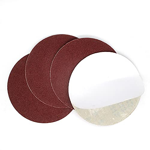 5 125mm selbstklebende Schleifscheiben Körnung 80-2000 Kleber Unterlage Schleifpapier,100PCS,120 Körnung