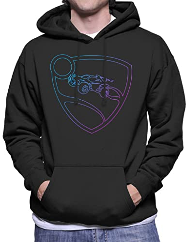 All+Every Rocket League Glowing Shield Logo Men's Hooded Sweatshirt