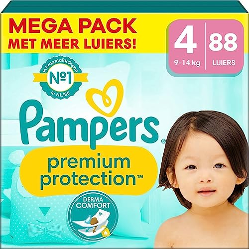 Pampers (Alte Version), Mega Pack 88 Windeln Gr��e 4 (9-14 kg)