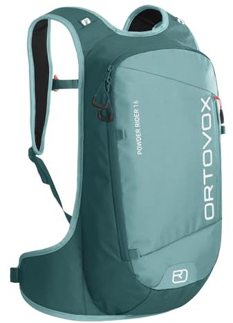 Ortovox Powder Rider Rucksack, Erwachsene, Unisex, Pacific Green, 16 Liter