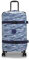 Kipling Spontaneous M, Medium 4-Wheeled 360° Suitcase with Elastic Straps, TSA Lock, 66 cm, 71 L, Brush Stripes