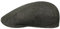Stetson Herringbone Leinen Flatcap Schirmmütze Herren - Leinencap mit UV-Schutz 40 - Herrencap Made in EU - Mütze mit Baumwollfutter - Schiebermütze Frühjahr/Sommer - Flat Cap dunkeloliv 59 cm