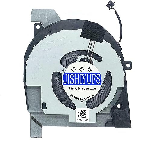 JISHIYUFS Replacement New CPU Cooling Fan for Dell Latitude 5501 15-5511 Precisio-n 15-3551 3541 P/N: 0CVMC1 CVMC1 DC28000NXSL DFS20004053J0T EG5006S1-C440-S9A DC5V 0 .5A