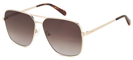 Fossil FOS 3154/G/S Sonnenbrille, Hellgold, 61 für Damen, Hellgold, 61