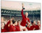Pastello England World Cup 1966 Canvas Wall Art Picture Print for the Living Room, Bedroom, Home Decor