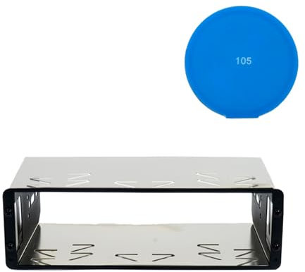 TTi 1 DIN TDP-5000 mounting case support for TTi TCB-900 stations + Sticky Pad Blue