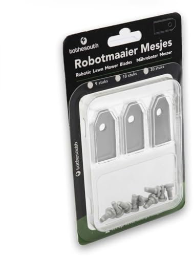 3x To the South® Robot Tondeuse Lames Acier Compatible avec Gardena Smart Sileno Life 750-3 pièces