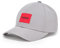 HUGO Herren Square Logo Cotton Cap Baseballkappe, Grau (Shadow Grey), Einheitsgröße