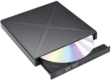 Externer Laufwerk Optisch USB 3.0 Tragbare CD DVD Player +/RW Laufwerk DVD Für Laptop CD ROM Camcorder Mit USB Port TF/SD Kartensteckplätze