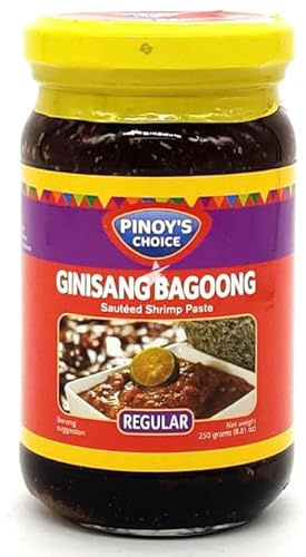 Pinoy's Choice Ginisang Bagoong Filipino Sauteed Shrimp Paste Regular 230g