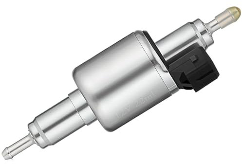 KOMUNJ 12V Car Air Diesel Heater Fuel Pump 22ml, Low Noise Air Heater Fuel Pump Pulse Metering Pump, for Car Air Parking Heater