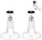 2 Pcs Ring No Drill Mount Set,Ring Camera Mount Surveillance Camera Bracket Ring Doorbell Mount No Drill Adjustable Ring Stick Up Camera Mount Easy to Carry About Easy to Install