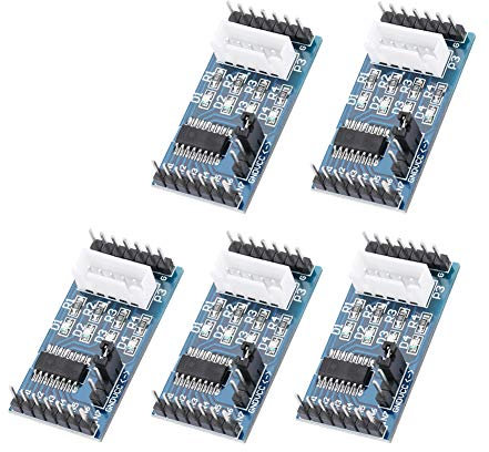 Motorfahrer, 5pcs ULN2003 5-12V Stepper Motor Triver Board Modul Stepper Motor Controller Einfacher Anschluss für 28BYJ-48-Stepper mit Signalindikatoren