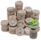 MEIYAXINWIN 50 Unidades Pastillas hinchables de Coco con nutrientes, Fibra de Coco para Plantas Tierra de Coco prensada para el Cultivo de Semillas y plántulas - sin turba