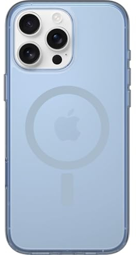 OtterBox Symmetry Series Silver Glade Clear Case for iPhone 16 Pro Max, Blue