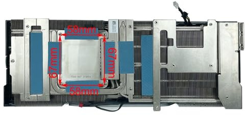 ZHXOZYF Lüfter RTX 3070 3080 Ti 3090 Für MSI für GeForce SUPRIM X für Grafikkarte für Kühlkörper PLD10010B12HH 4PIN(3080 3080 TI 3090)