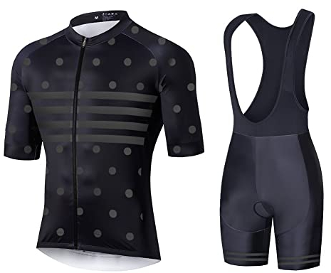 UGLY FROG Stoff-Upgrade – Milchfaser Neuen Männer MTB Rennrad Kurzarm Fahrrad Breathable Sommer Herren Fahrradtrikot Outdoor Sports Wear Triathon Rikots & Shirts+Bib Kurze Hosen Sets