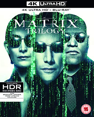LASGO The Matrix Trilogy [4k Ultra-HD + Blu-Ray]