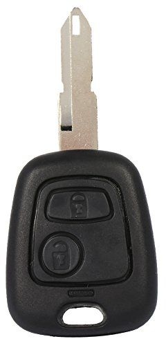 Aramox Schlüsselanhänger fall, 2 Tasten Ungeschnittene Blank Blade Remote Auto Autoschlüssel Fob Shell Fall Ersatz Für 206