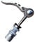DAZISEN Fahrrad Sattelklemme - Spieße Bolzen Schnelle Veröffentlichung für Mountainbike Zubehör,Silber (1 Stück),60 * 65mm