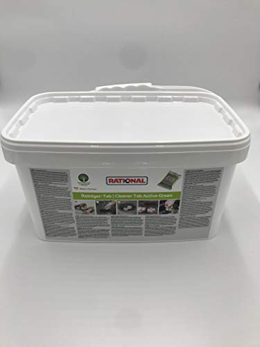 Rational Lot de 150 pastilles de nettoyage Active Green pour iCombi Pro et iCombi Classic, idéales pour les jardins d'enfants, les restaurants rapides, les cantines, les aides à la vie, etc.