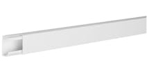 Hager LF6011009016 Leitungsführungskanal, 60x110mm, 2m, verkehrsweiß