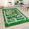 Paco Home Kinderteppich Teppich Kinderzimmer Spielmatte Straßenteppich Spielteppich, Grösse:155x230 cm, Farbe:Grün
