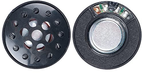 Wnuanjun 2pcs 30mm Headphone Speaker With Cover 32Ohm 113db Headset Driver For Headphones Diy