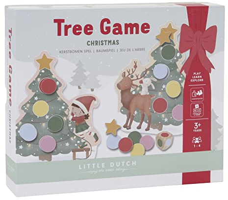 Little Dutch 4865 Weihnachtsbäume Spiel