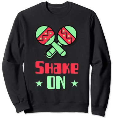 Shaker à œufs Marimba Instrument de Rythme et batteur Cadeau Sweatshirt