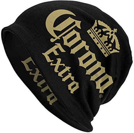 DJNGN Kompatibel mit Corona Beanie Mütze, extra warme Strickmütze für Männer und Frauen, Unisex-Slouchy-Schädelmütze, Skimütze, Wintermütze, Pullover, Mütze, Chemo-Mütze, Geschenk