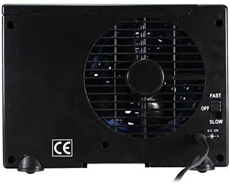 Hemobllo Cooler for Car 12v Mini Air Conditioner with Water Evaporation Car Cooling Fan for Truck Bus Boat