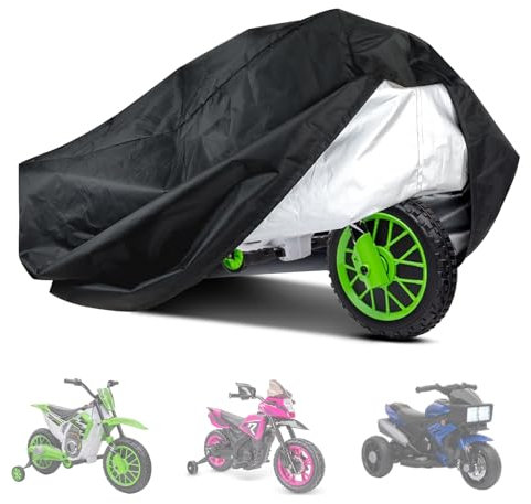 Housse Universelle pour Moto électrique pour Enfants, en Tissu Oxford étanche, 104 x 63 x 83 cm