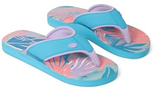 Animal Swish Kids Flip-Flops - Slip-on & Lightweight Footwear with Soft Padded Straps for Boys & Girls - Best for Spring, Summer, Beach & Outdoors Lilac Kids Shoe Size 10