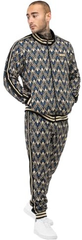 Lonsdale London RENDALE Männer Trainingsanzug multicolor M 95% Polyester, 5% Elasthan Streetwear